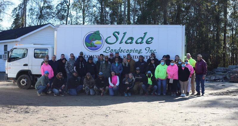 Slade Landscaping team